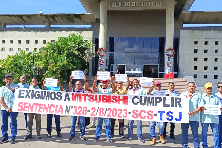 Veneuelza | Este 29 de Enero conmemoramos 16 años de resistencia obrera. Trabajadores de la Ensambladora MMC Automotriz persisten en su lucha laboral