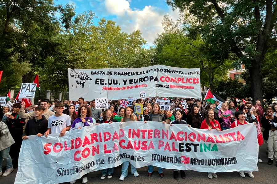 15 de octubre Huelga General en el Estado Español. ¡Pararlo todo para parar el genocidio! ¡Abajo la paz de los cementerios!