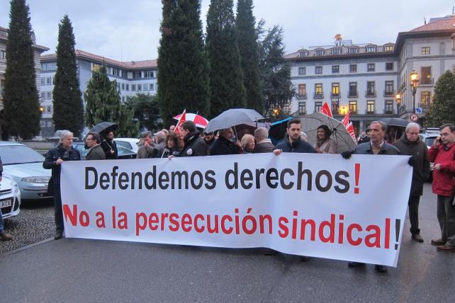 persecucion sindical